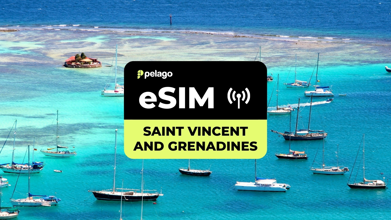Saint Vincent and Grenadines eSIM by Pelago - Photo 1 of 4